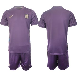 Moški Nogometni dresi za nogomet reprezentance Anglija Gostujoči Euro 2024