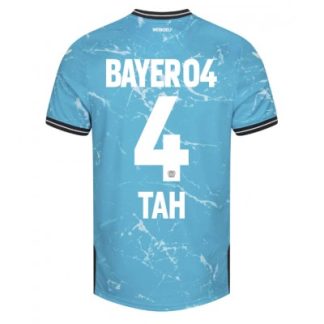 Moški Nogometni dresi Bayer Leverkusen Tretji modra 2023-2024 Jonathan Tah 4
