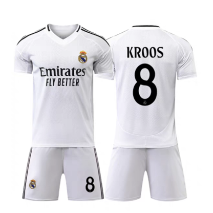 Moški Nogometni dresi kompleti Real Madrid Domači 2024-25 Toni Kroos 8
