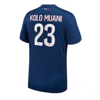 Moški Nogometni dresi Paris Saint-Germain PSG Domači 2024-2025 Randal Kolo Muani 23