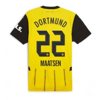 Moški Nogometni dresi BVB Borussia Dortmund Domači 2024-25 Ian Maatsen 22