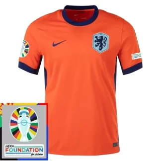 Moški Nogometni dresi Nizozemska Reprezentance Domači Euro 2024 oranžna