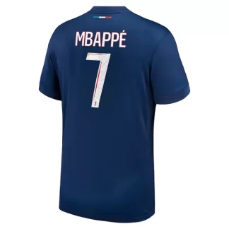 Moški Nogometni dresi Paris Saint-Germain PSG Domači 2024-25 Kylian Mbappe 7