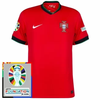 Moški Nogometni dresi Portugalska Reprezentance Domači Euro 2024 rdeča