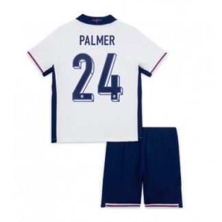 Otroški Nogometni dresi za otroke Anglija Domači Euro 2024 Cole Palmer 24