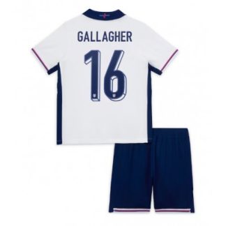 Otroški Nogometni dresi za otroke Anglija Domači Euro 2024 Conor Gallagher 16