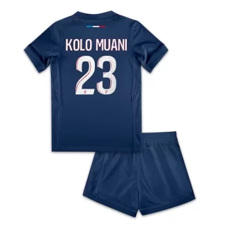 Otroški Nogometni dresi za otroke Paris Saint-Germain PSG Domači 2024-25 Kolo Muani 23