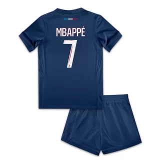 Otroški Nogometni dresi za otroke Paris Saint-Germain PSG Domači 2024-25 Kylian Mbappe 7