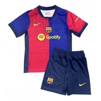 Poceni Otroške Nogometnih dresov Barcelona Domači 2024 2025