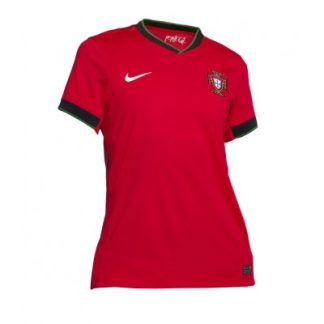 Poceni Ženski Nogometni dresi Portugalska Domači Euro 2024 rdeča z lastnim tiskom