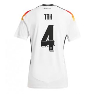 Ženski Nogometni dresi Nemčija Reprezentance Domači Euro 2024 z imenom Jonathan Tah 4