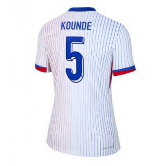 Ženski Nogometni dresi trgovine Francija Reprezentance Gostujoči EM 2024 Jules Kounde 5