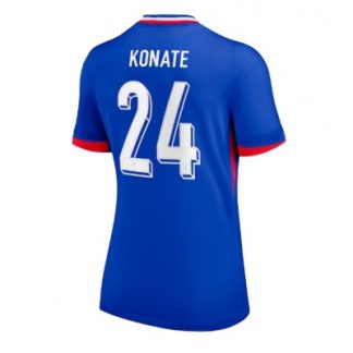 Ženski Nogometni dresi za nizko ceno Francija Reprezentance Domači EM 2024 Ibrahima Konate 24-2