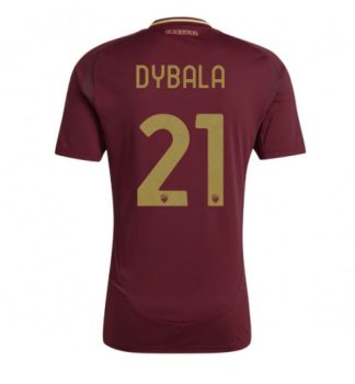 Moški Nogometni dresi AS Roma Domači 2024-25 z lastnim tiskom Paulo Dybala 21