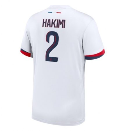 Moški Nogometni dresi Paris Saint-Germain PSG Gostujoči 2024-25 Achraf Hakimi 2