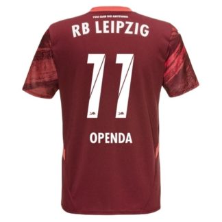 Moški Nogometni dresi za nogomet RB Leipzig Gostujoči 2024-2025 Openda 11