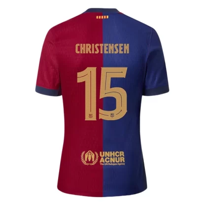 Najcenejši Moški Nogometni dresi Barcelona Domači 2024 2025 Andreas Christensen 15