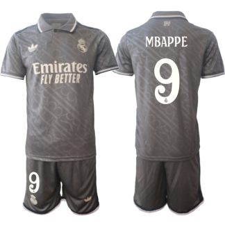 Novo Moški Nogometni dresi kompleti Real Madrid Tretji 2024-25 Kylian Mbappé 9