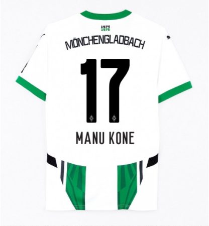 Nogometni dresi Borussia Monchengladbach Domači 2024-25 Manu Kone 17