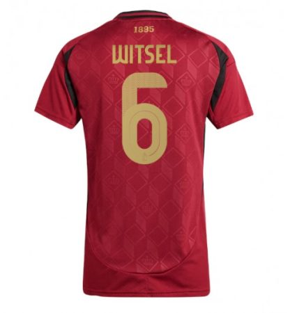 Ženski Nogometni dresi Reprezentance Belgija Domači EP 2024 Axel Witsel 6