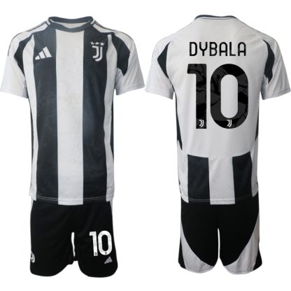 Moški Nogometni dresi kompleti Juventus Domači 2024-25 Paulo Dybala 10