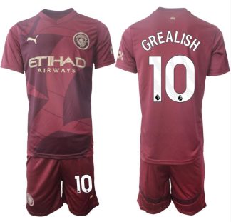 Moški Nogometni dresi Kompleti Manchester City Tretji 2024-2025 Jack Grealish 10