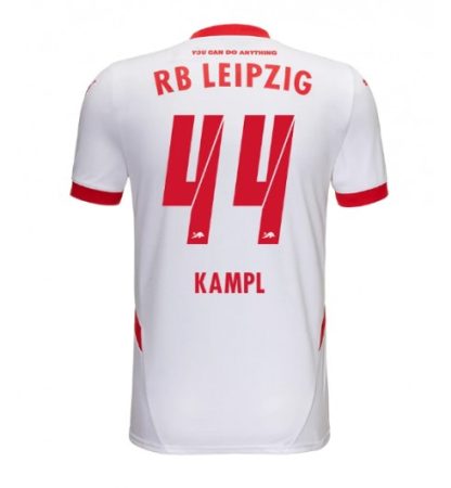 Moški Nogometni dresi RB Leipzig Domači 2024-25 bela rdeča Kurzarm Kevin Kampl 44