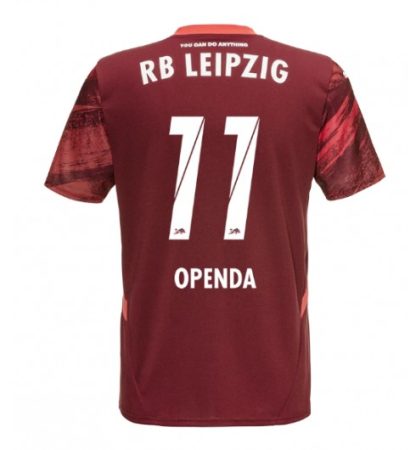 Moški Nogometni dresi za nogomet RB Leipzig Gostujoči 2024-2025 Lois Openda 11