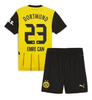 Otroški Nogometni dresi kompleti za otroke BVB Borussia Dortmund Domači 2024-25 Emre Can 23