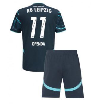 Otroški Nogometni dresi za nogomet RB Leipzig Tretji 2024-2025 zelena Lois Openda 11