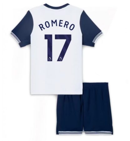 Otroški Nogometni dresi za otroke Tottenham Hotspur Domači 2024-25 Cristian Romero 17