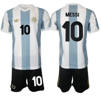 Moški Nogometni dresi kompleti Argentina Domači 50th Anniversary 2024-25 Lionel Messi 10