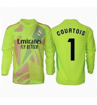 Moški Nogometni Dresi Real Madrid Vratar Tretji 2024-25 Thibaut Courtois 1